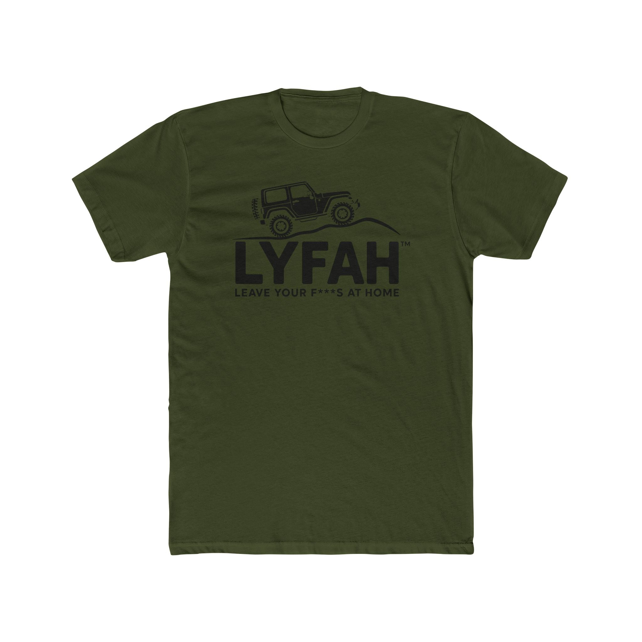 LYFAH Off-Road 4X4 T‑Shirt — "Leave Your F***s at Home" Adventure Tee