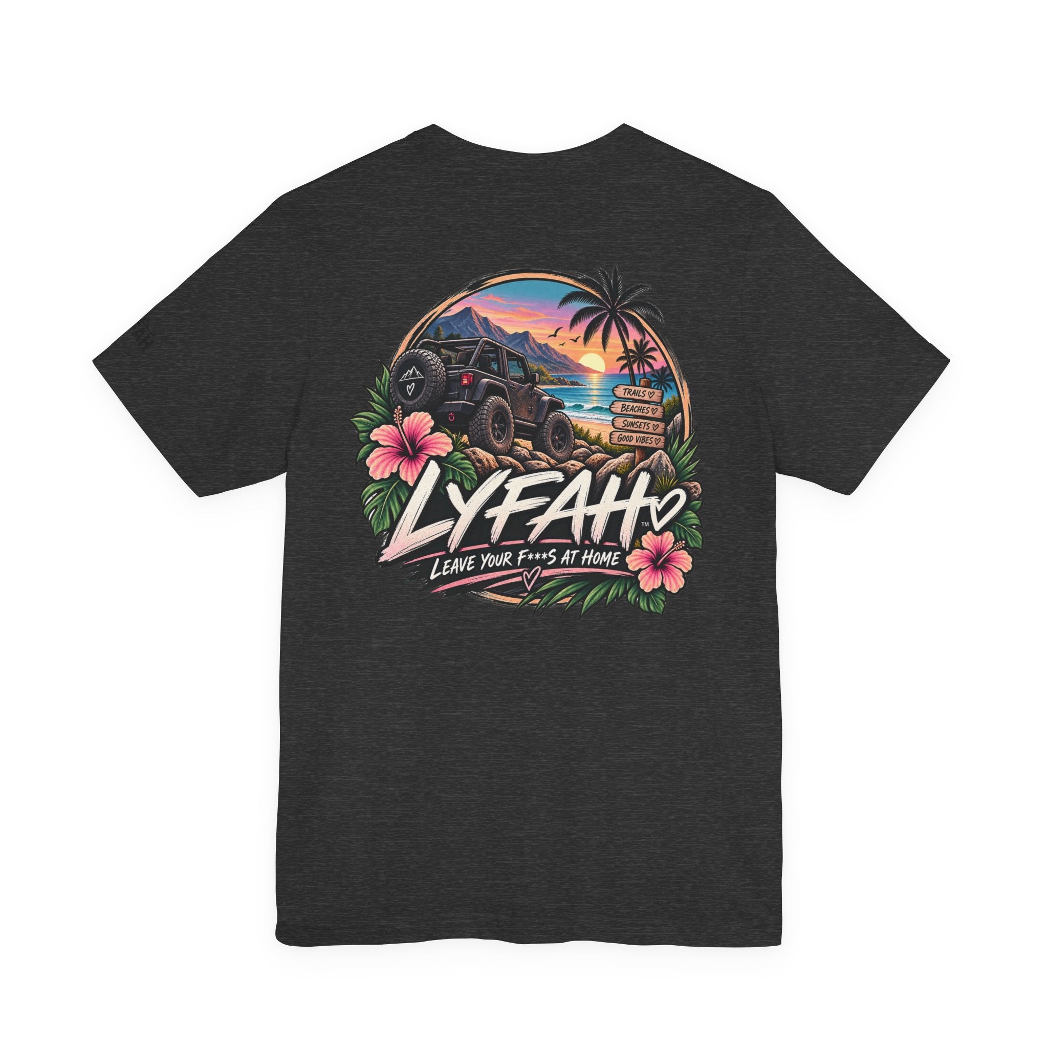 Women's LYFAH 4x4 Back Graphic Short Sleeve Tee