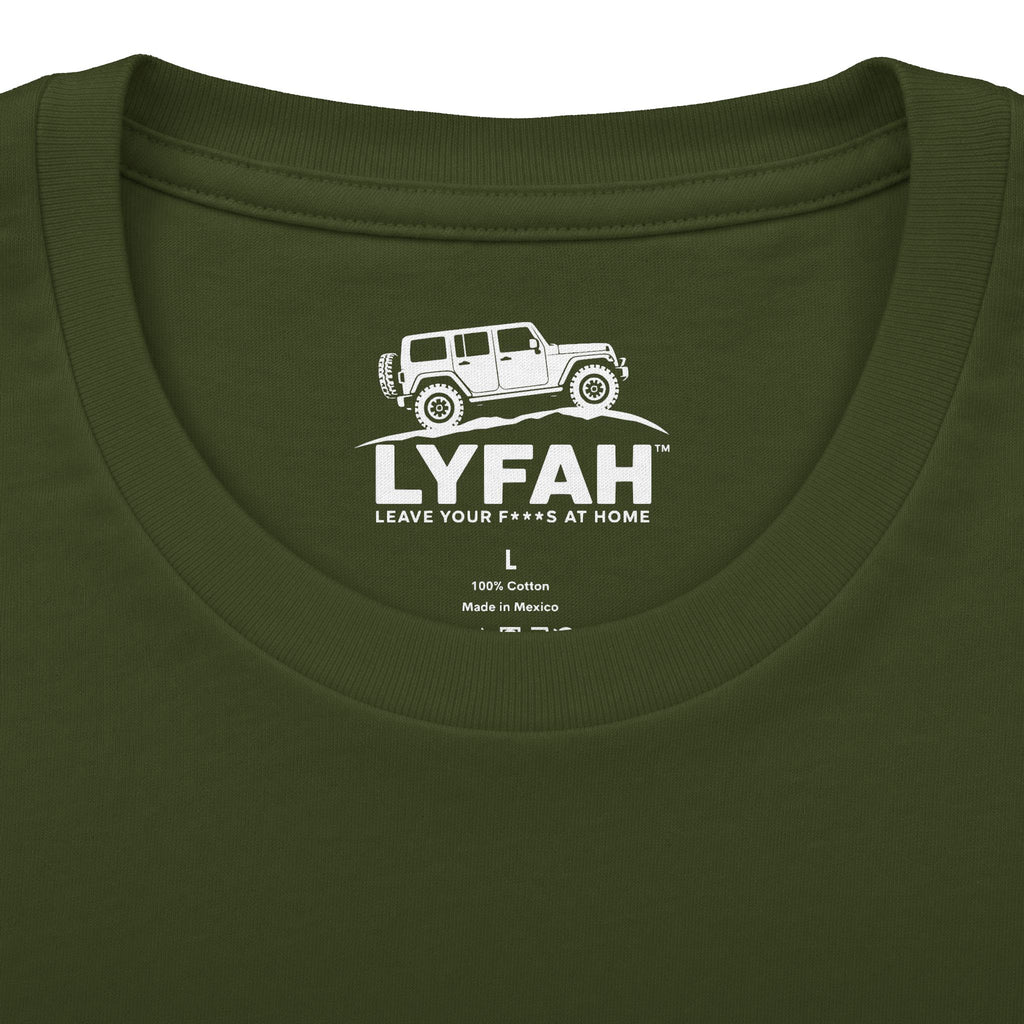 Men's Cotton 4x4 LYFAH tee- Leave Your F***s At Home
