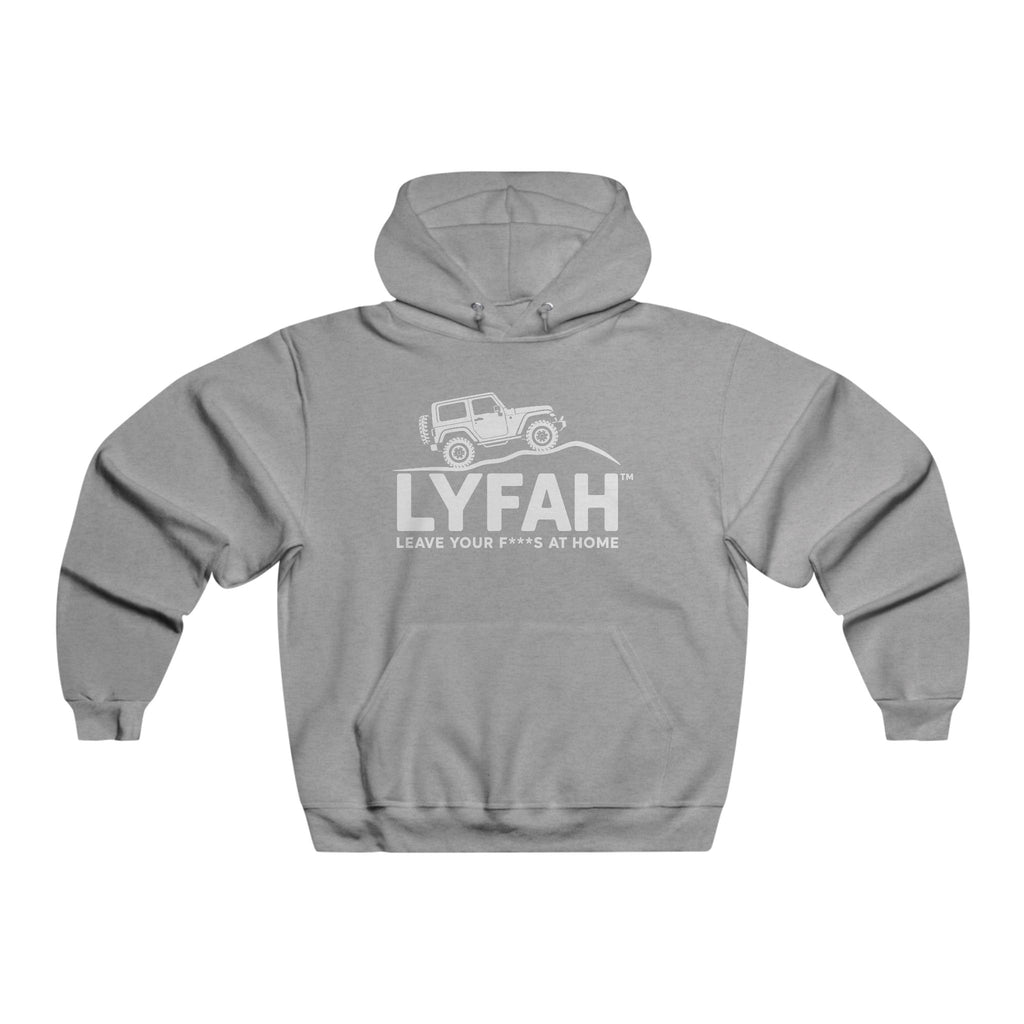 Men's LYFAH JERZEES NUBLEND® 4X4 Hooded Logo Sweatshirt