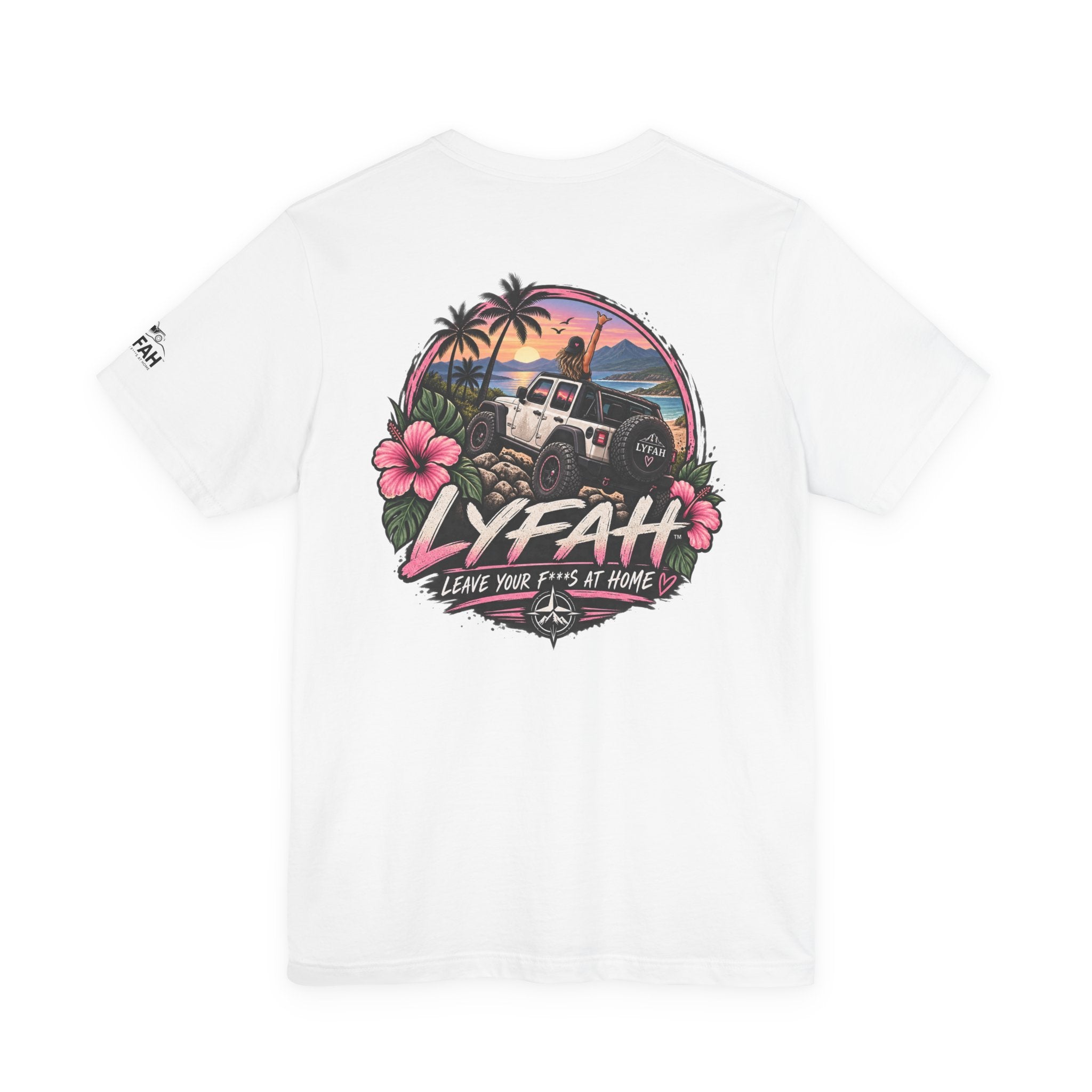 Women's LYFAH 4x4  Back Graphic Short Sleeve Tee