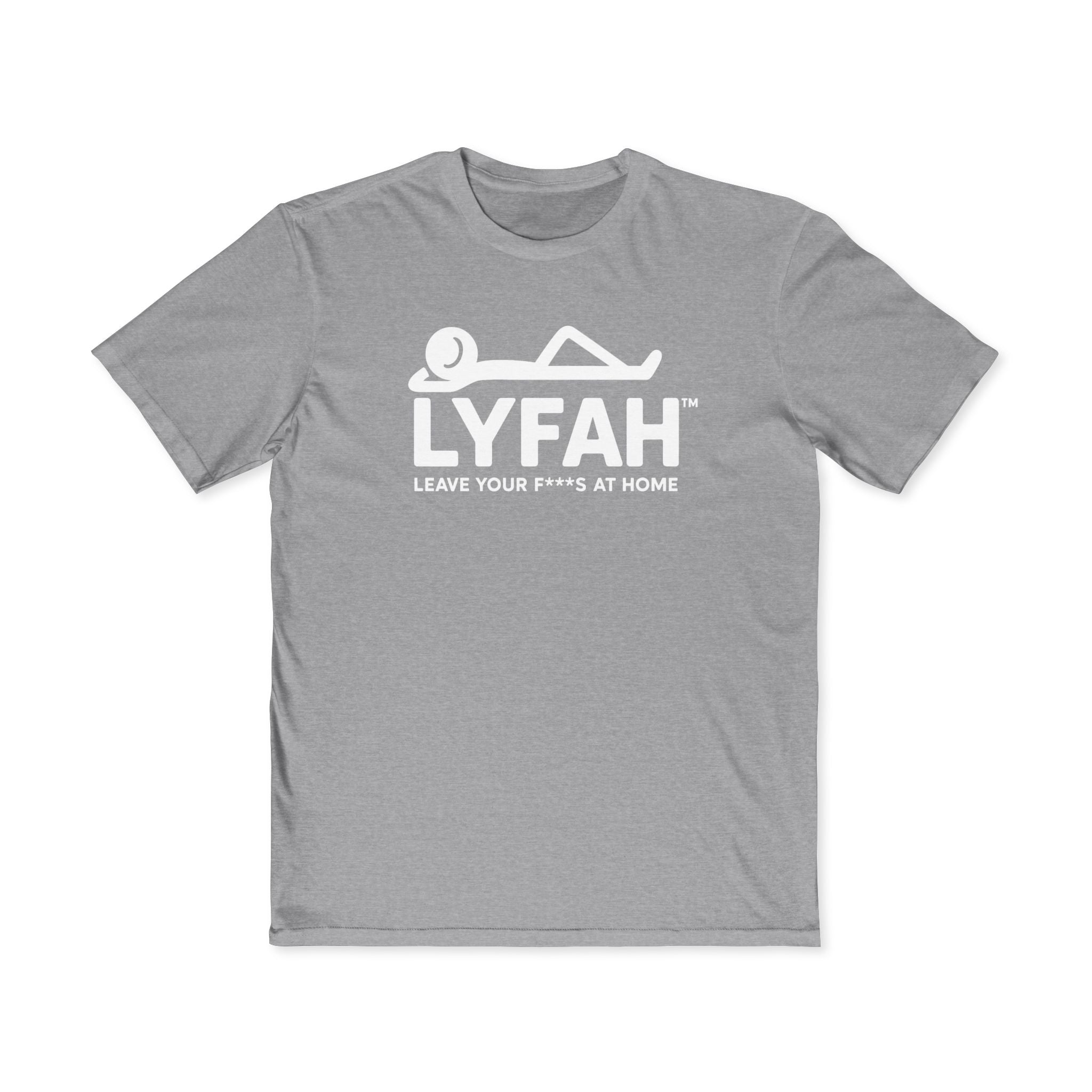 Men's LYFAH - Leave Your F***s At Home Graphic Tee — Funny Casual Shirt for Dad, Husband & Groomsmen