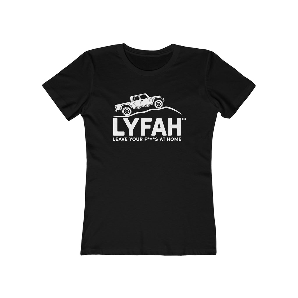Boyfriend Tee for Women — Relaxed Feminine Fit 4X4 Graphic T‑Shirt