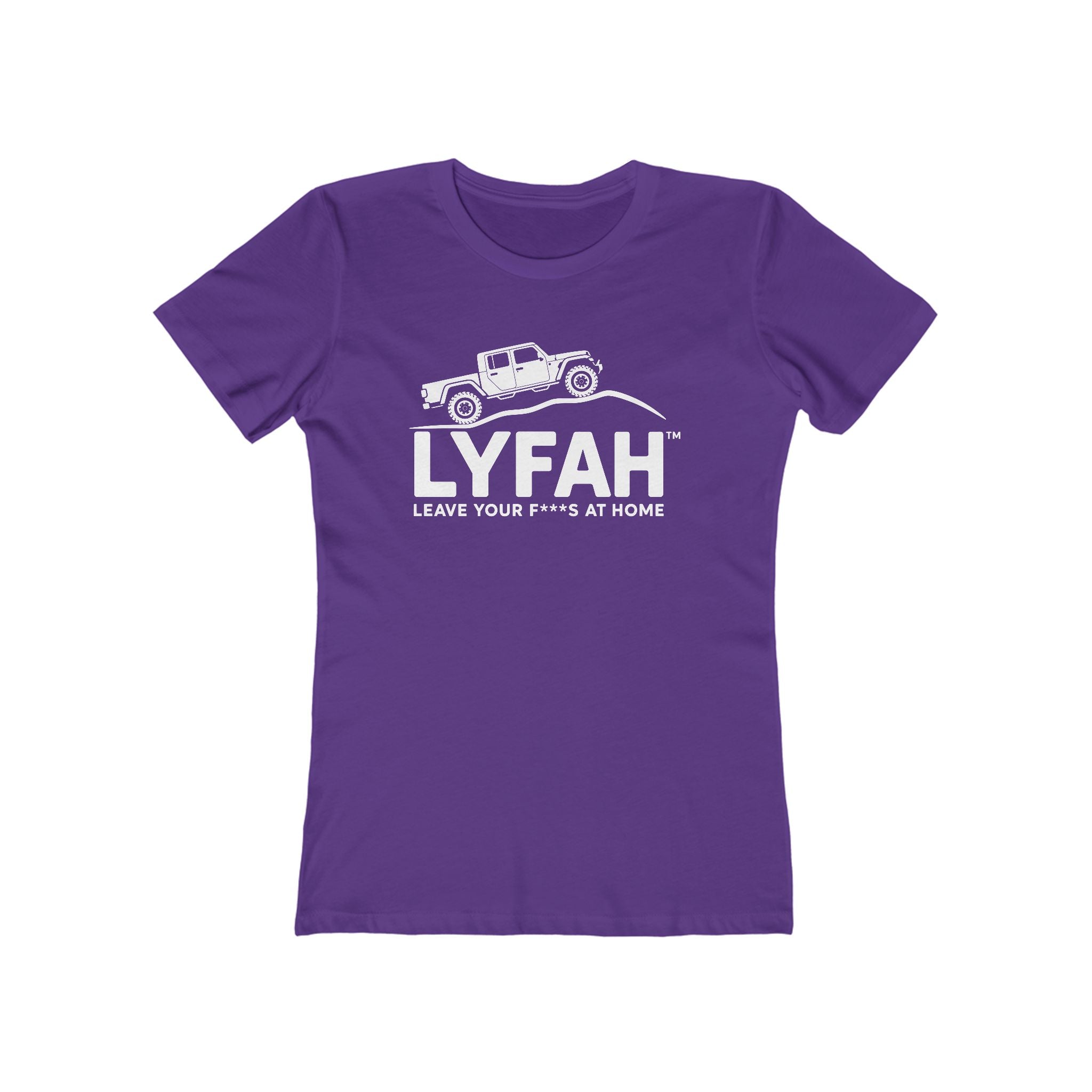 Boyfriend Tee for Women — Relaxed Feminine Fit 4X4 Graphic T‑Shirt