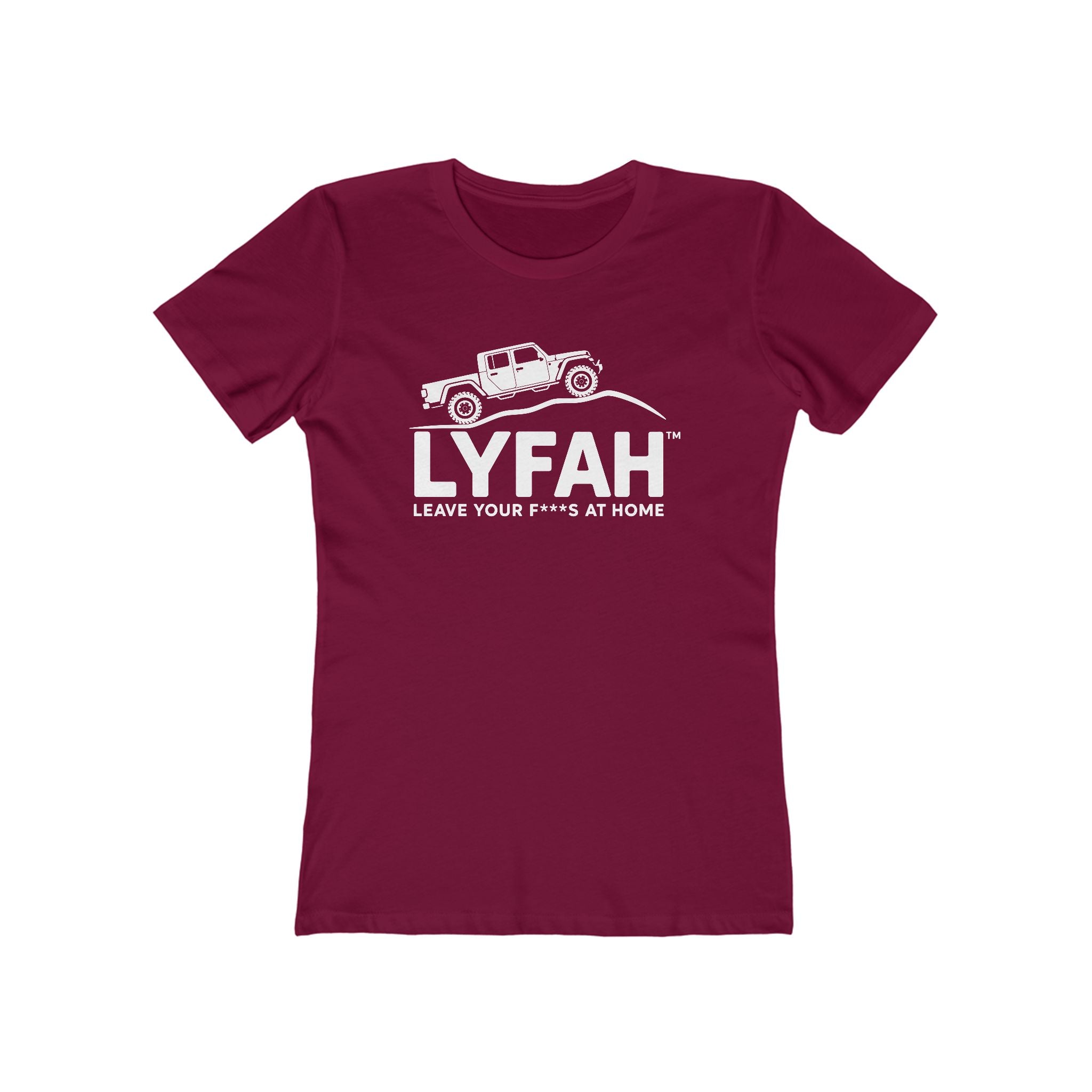 Boyfriend Tee for Women — Relaxed Feminine Fit 4X4 Graphic T‑Shirt