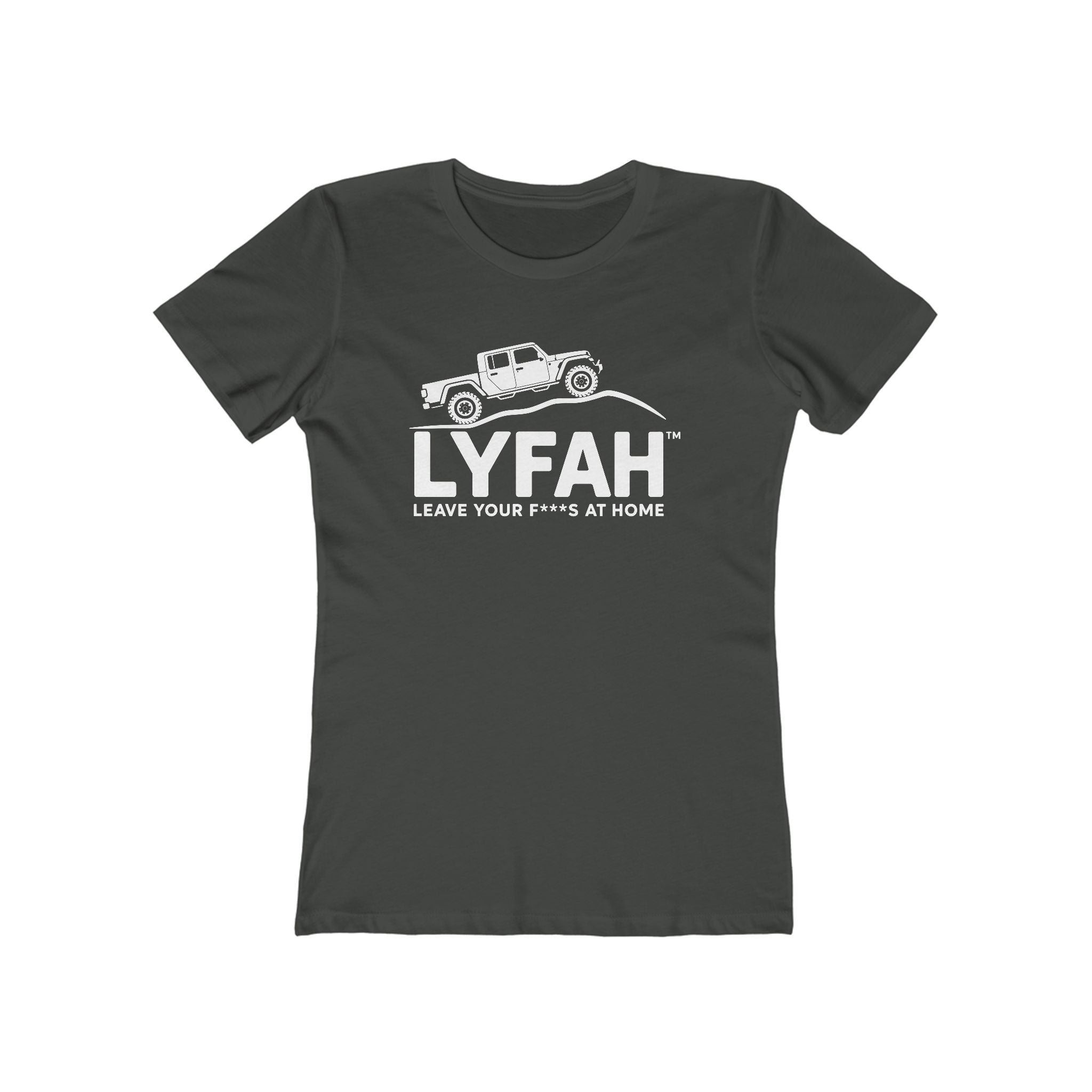 Boyfriend Tee for Women — Relaxed Feminine Fit 4X4 Graphic T‑Shirt