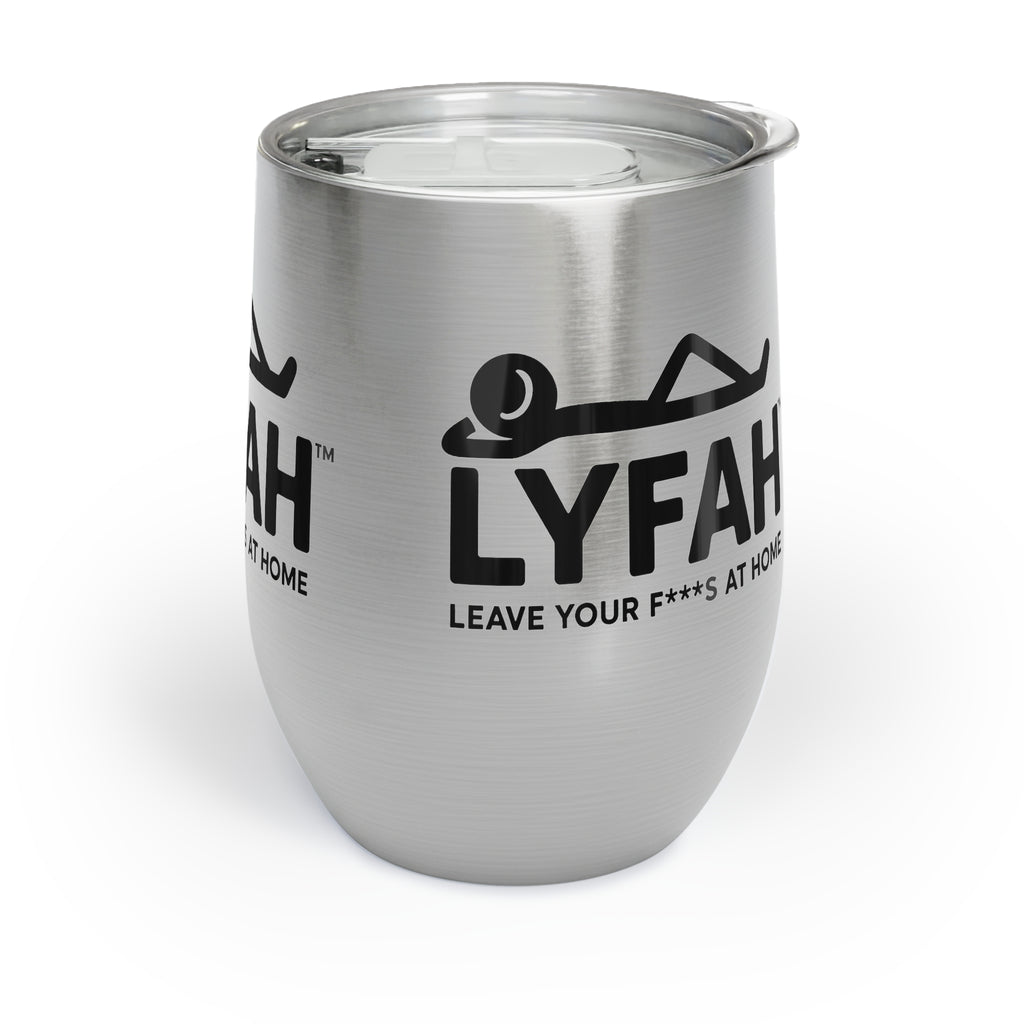 LYFAH “Leave Your Fs at Home” 12oz Wine Tumbler