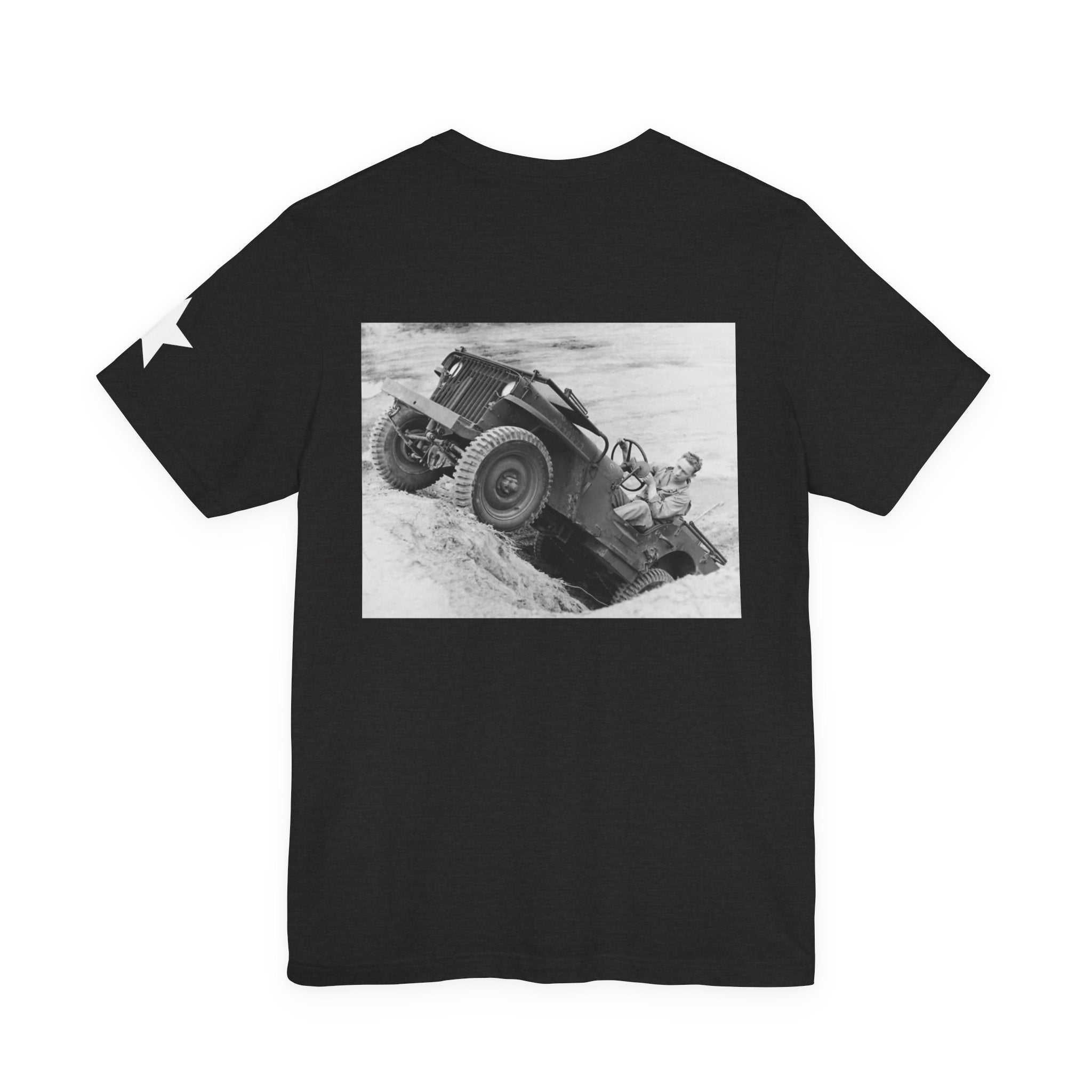 Men's 4x4 Back Graphic Jersey Short Sleeve Tee by LYFAH