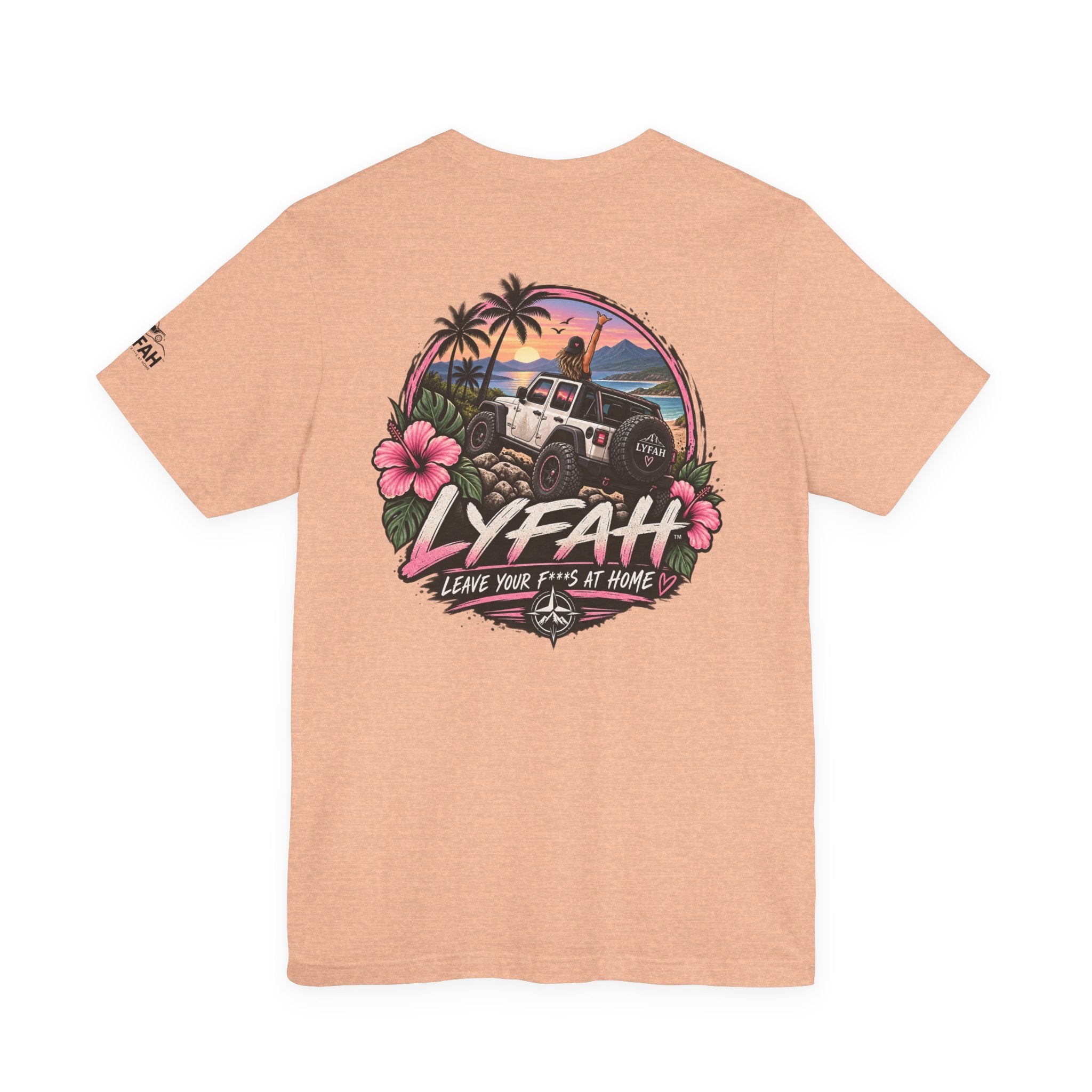 Women's LYFAH 4x4  Back Graphic Short Sleeve Tee