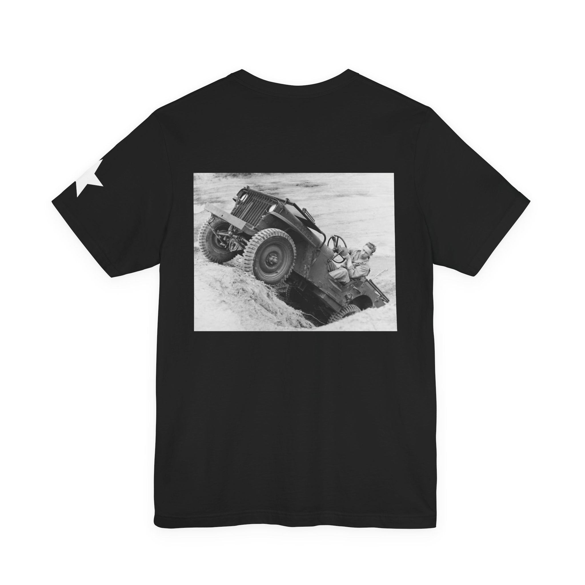 Men's 4x4 Back Graphic Jersey Short Sleeve Tee by LYFAH