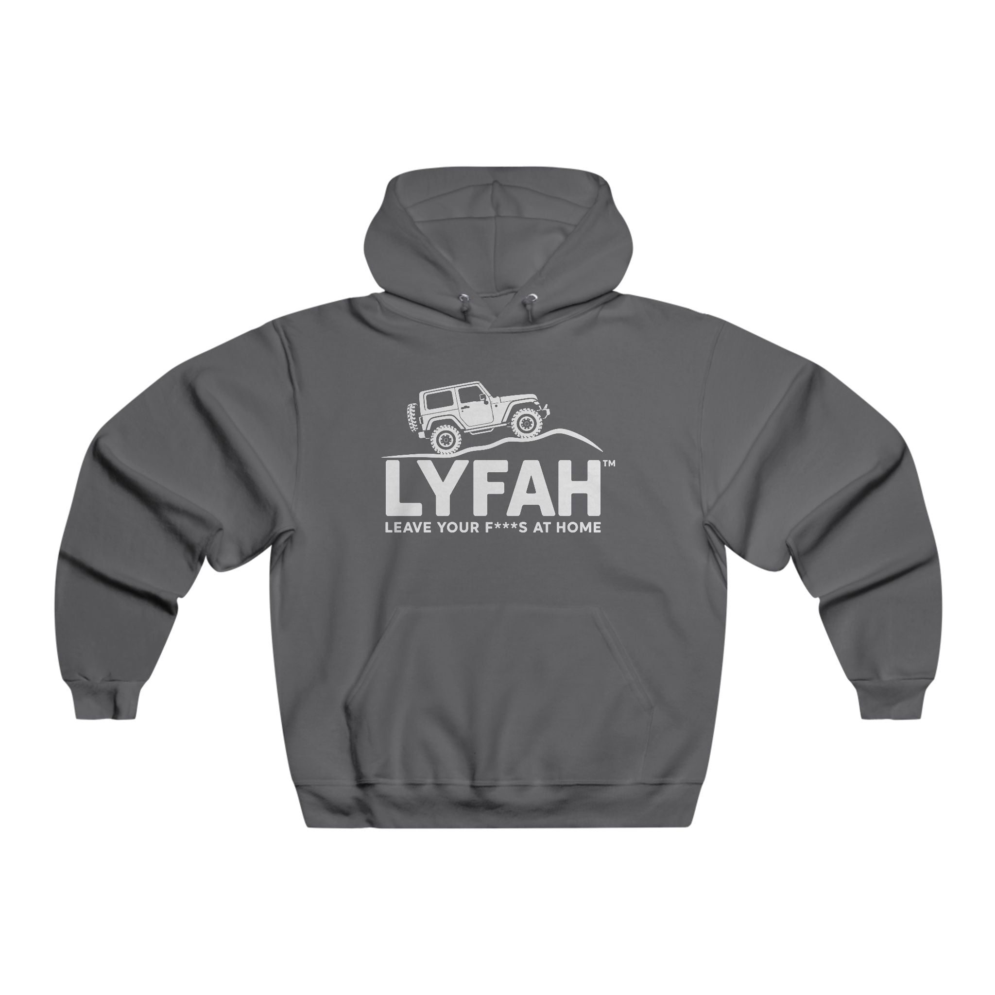 Men's LYFAH JERZEES NUBLEND® 4X4 Hooded Logo Sweatshirt