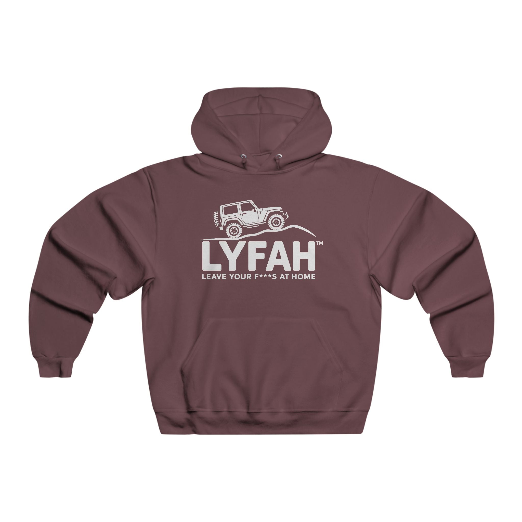 Men's LYFAH JERZEES NUBLEND® 4X4 Hooded Logo Sweatshirt