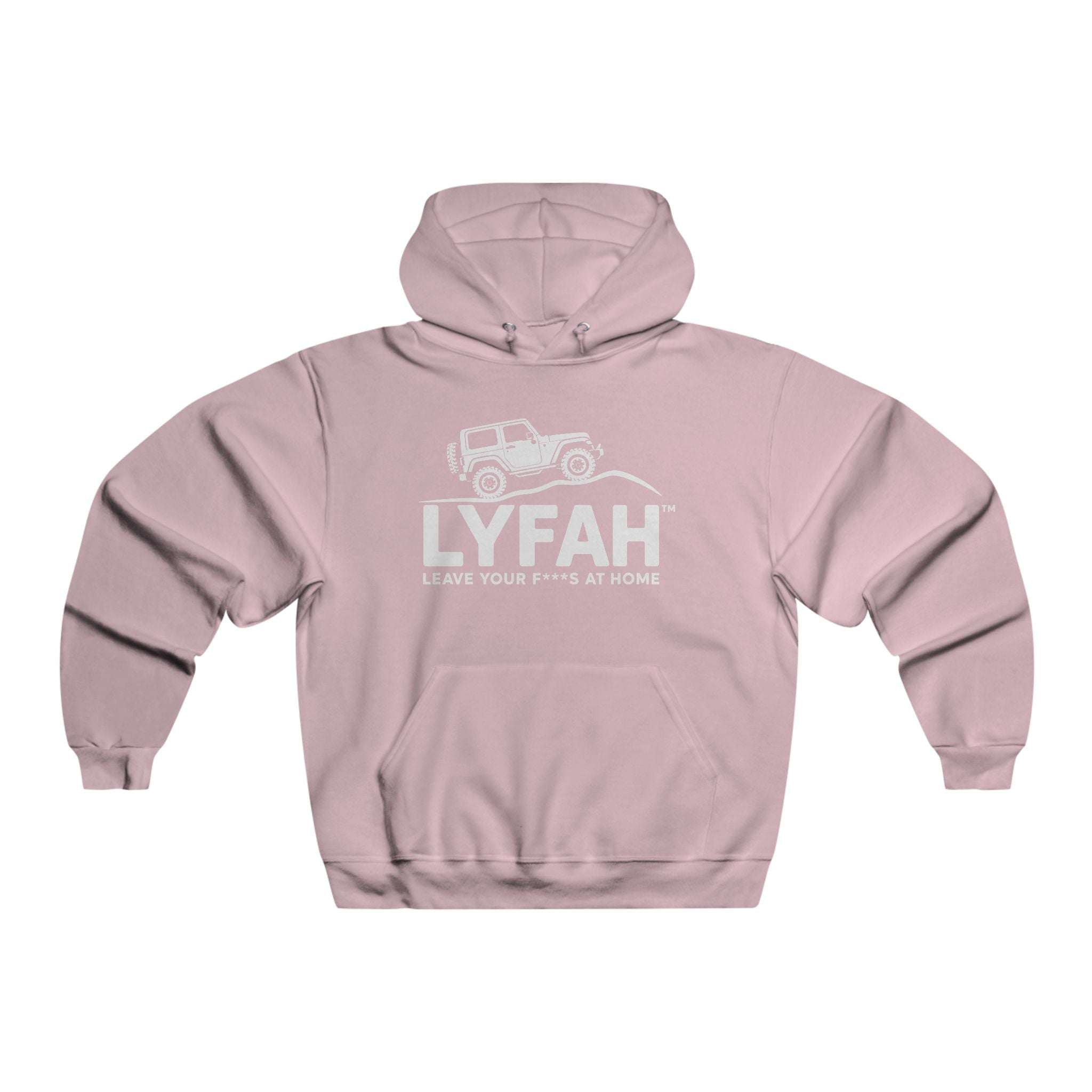 Men's LYFAH JERZEES NUBLEND® 4X4 Hooded Logo Sweatshirt