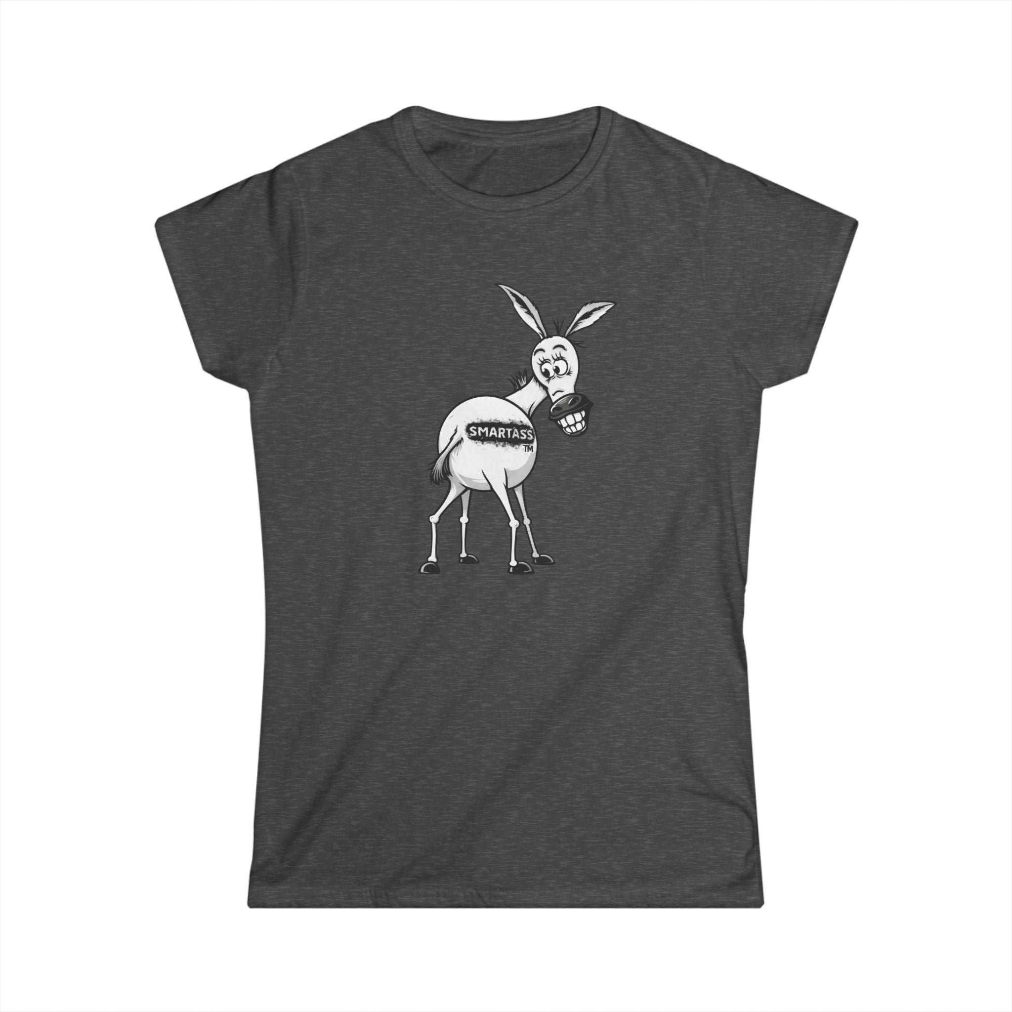 SMARTASS Cartoon Graphic Women’s T-Shirt - A LYFAH APPAREL LLC design