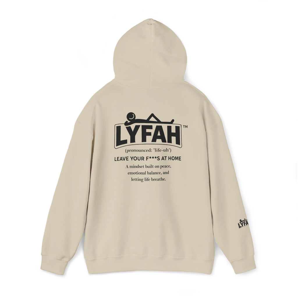 Lyfah 'Leave Your F***s at Home' Hoodie — Minimal Streetwear Pullover