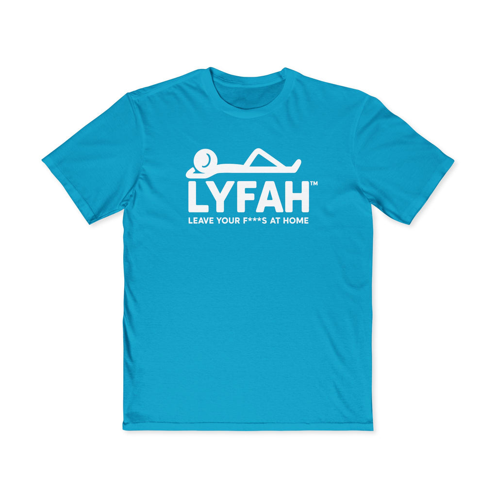 Men's LYFAH - Leave Your F***s At Home Graphic Tee — Funny Casual Shirt for Dad, Husband & Groomsmen