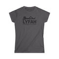 LYFAH Women's T‑Shirt – 'Leave Your F***s At Home' Casual Graphic Tee