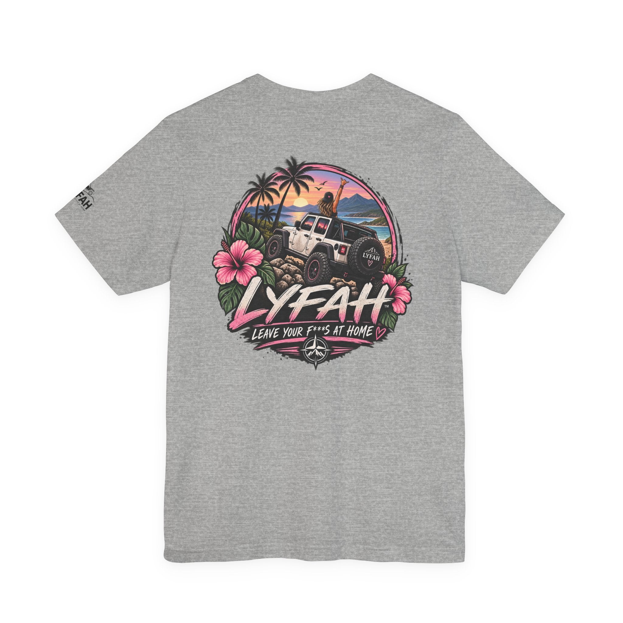 Women's LYFAH 4x4  Back Graphic Short Sleeve Tee
