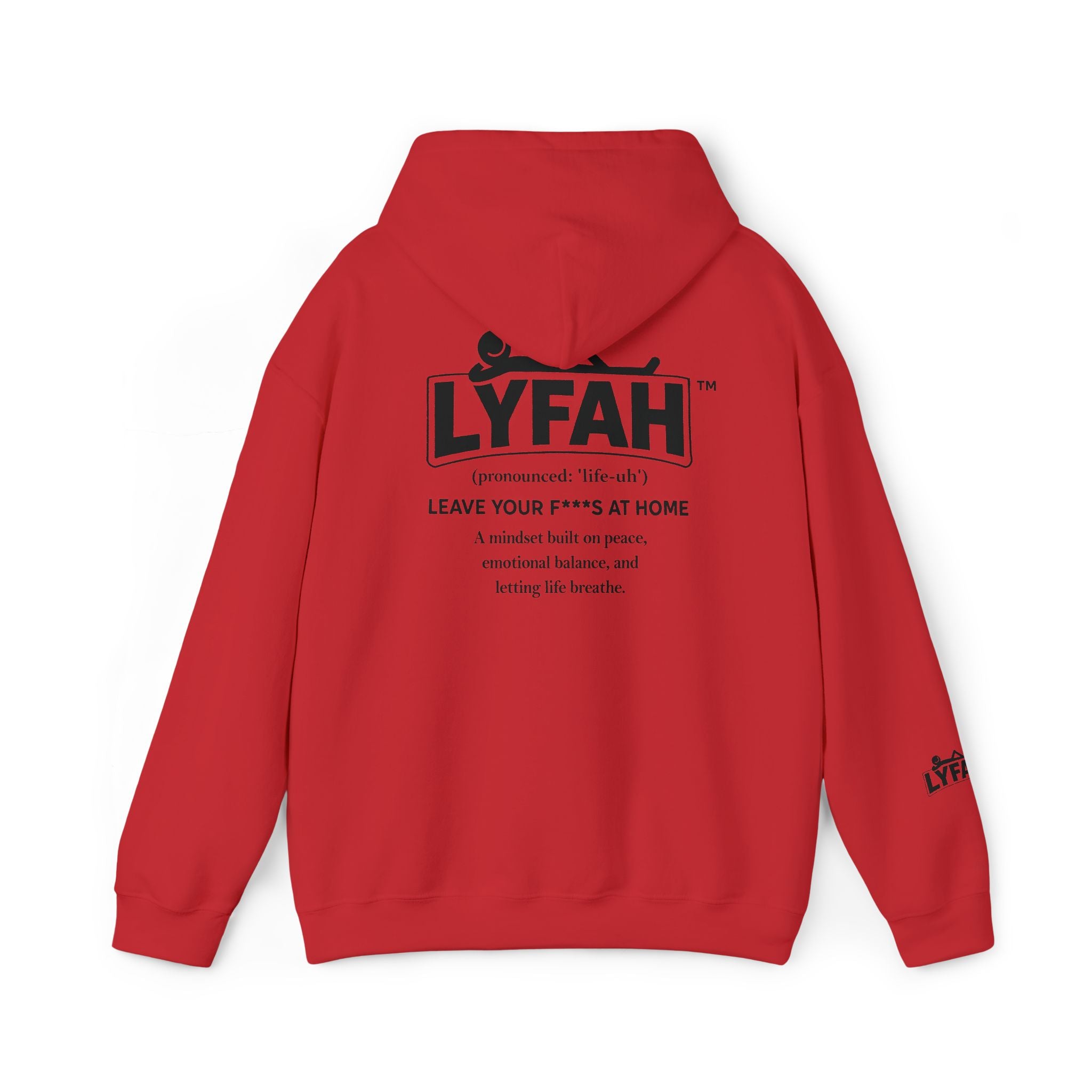 Lyfah 'Leave Your F***s at Home' Hoodie — Minimal Streetwear Pullover