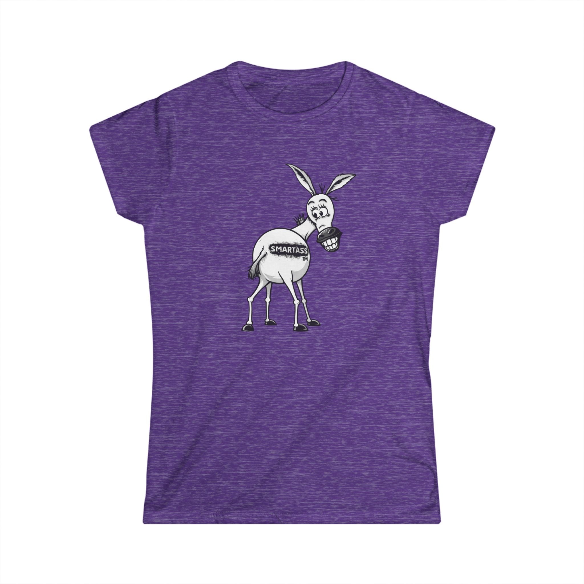 SMARTASS Cartoon Graphic Women’s T-Shirt - A LYFAH APPAREL LLC design