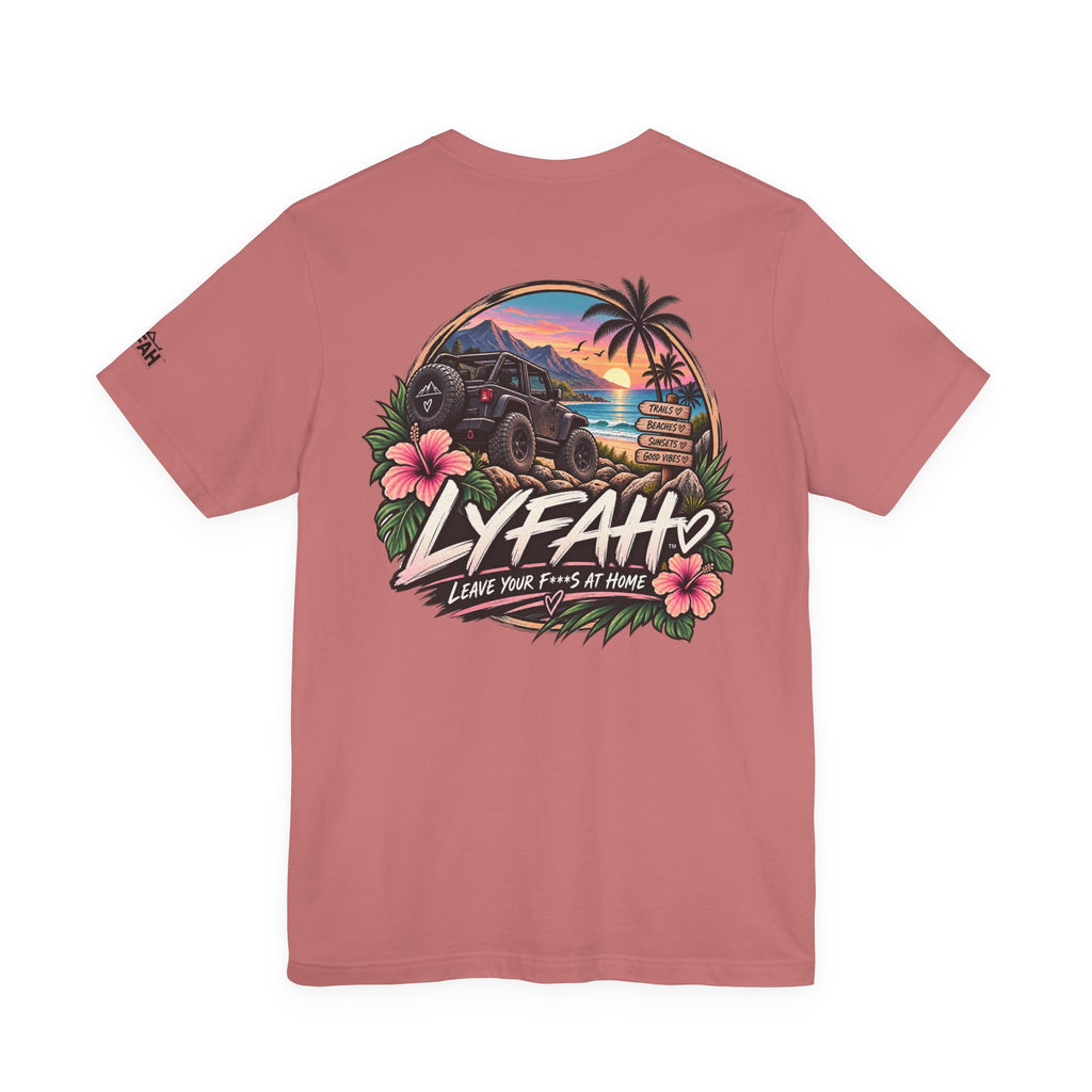 Women's LYFAH 4x4 Back Graphic Short Sleeve Tee