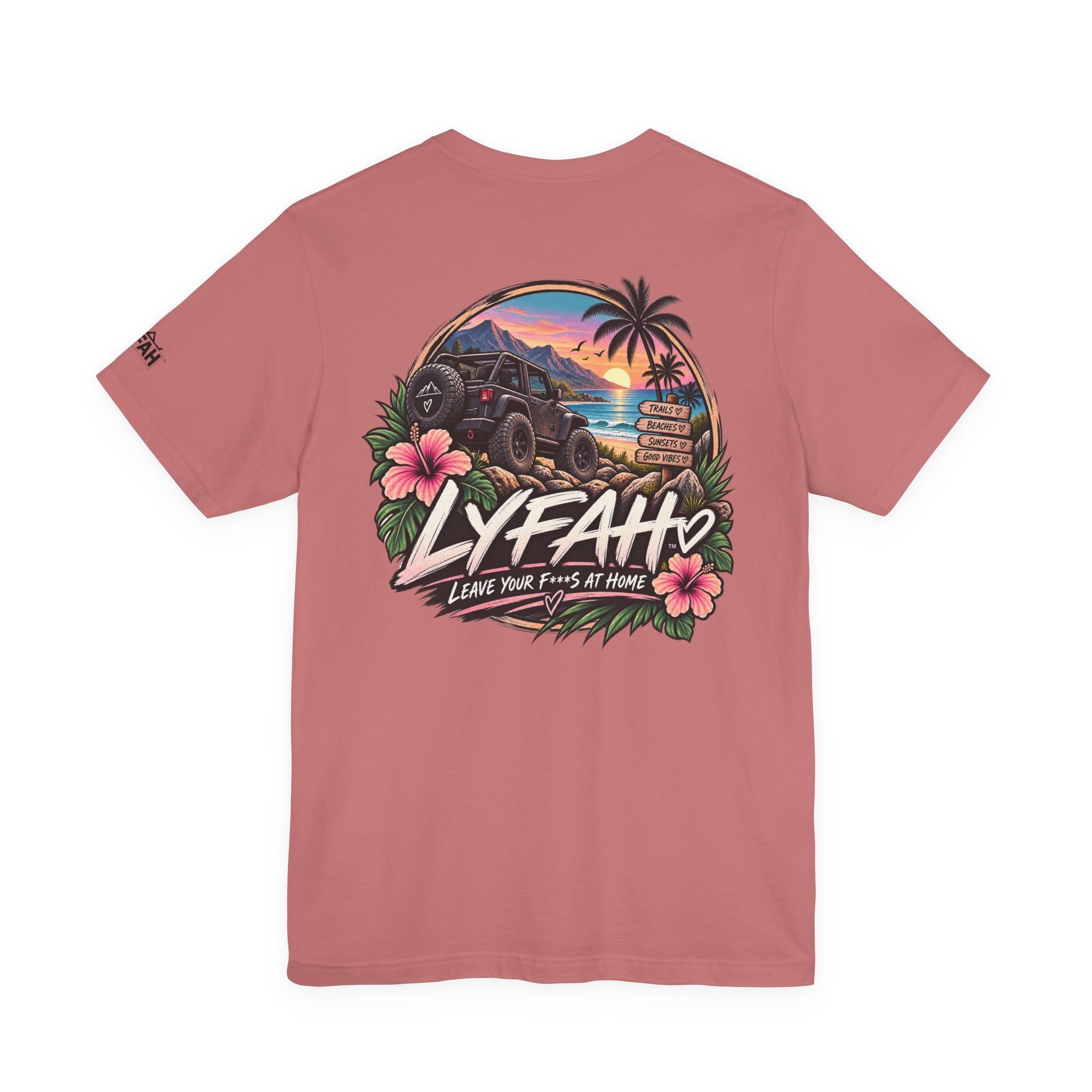 Women's LYFAH 4x4 Back Graphic Short Sleeve Tee