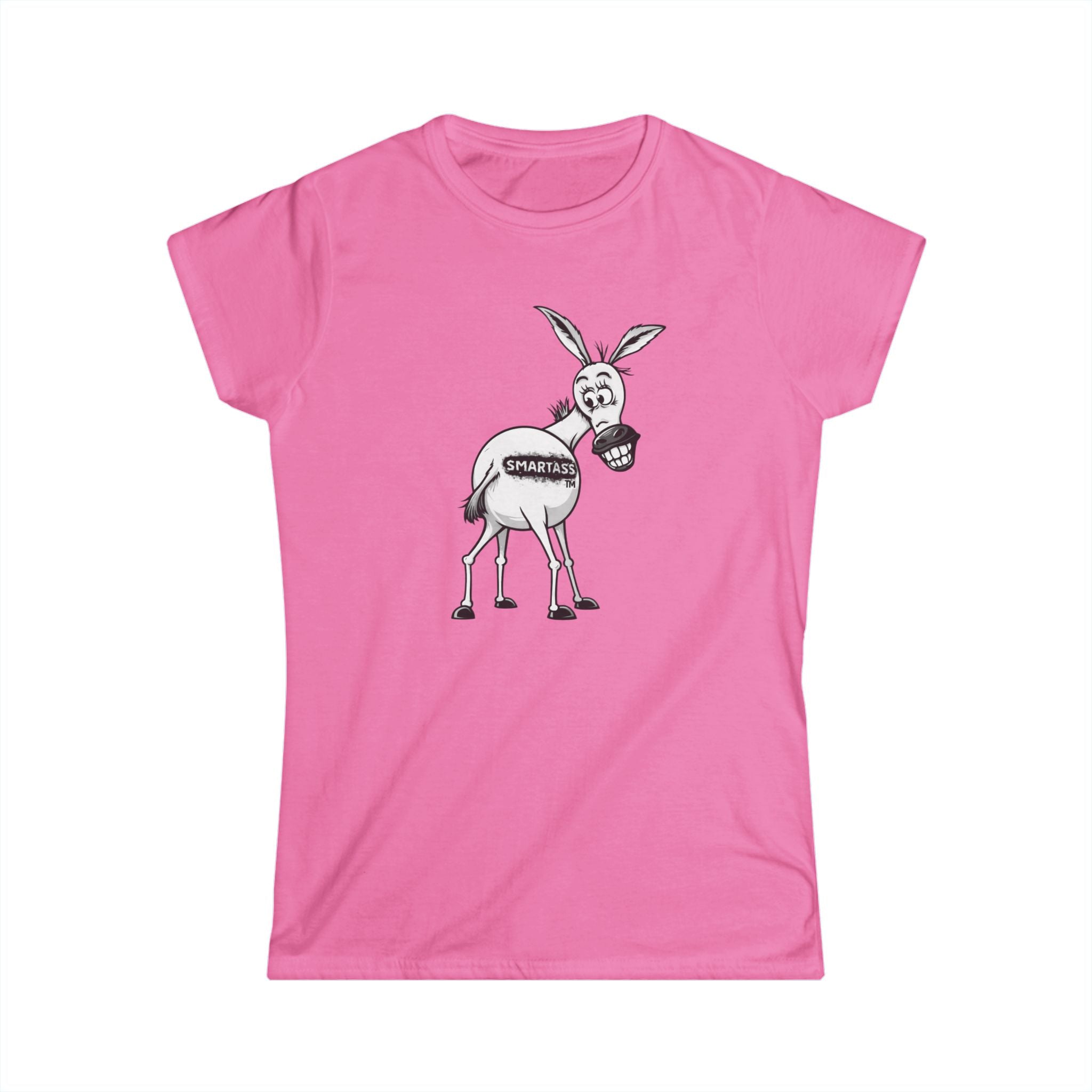 SMARTASS Cartoon Graphic Women’s T-Shirt - A LYFAH APPAREL LLC design
