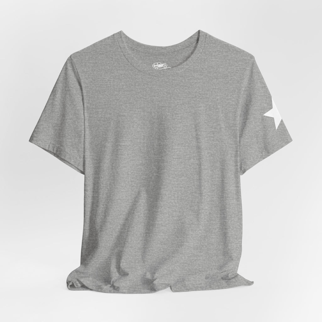 Men's 4x4 Back Graphic Jersey Short Sleeve Tee by LYFAH