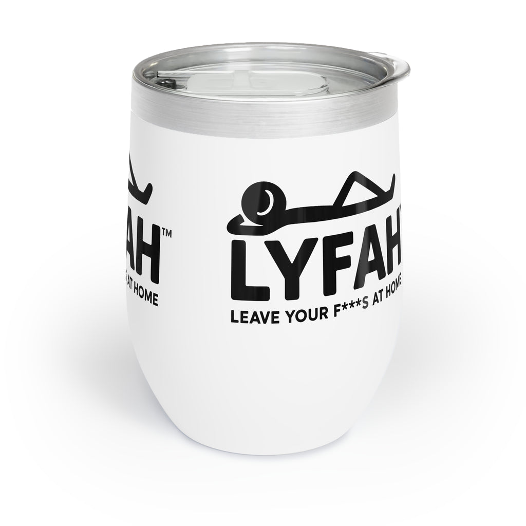 LYFAH “Leave Your Fs at Home” 12oz Wine Tumbler