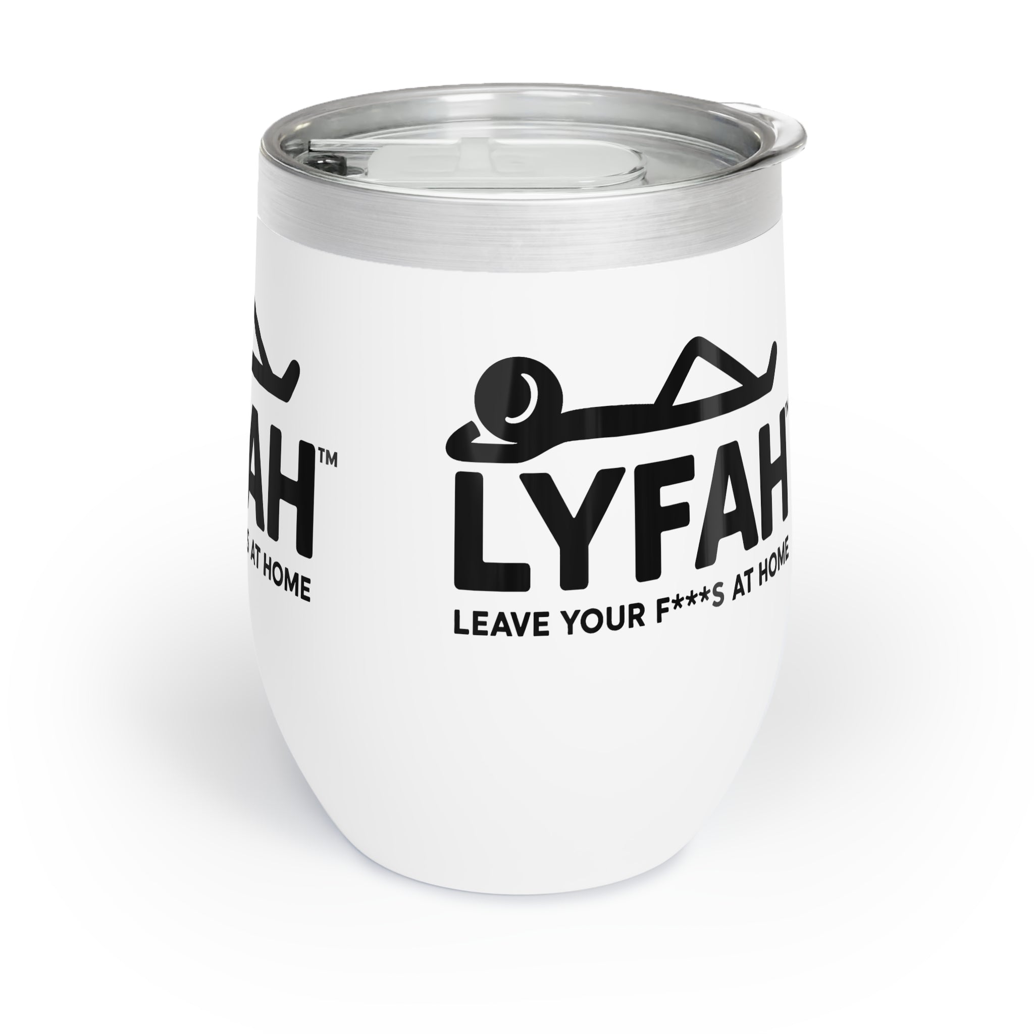 LYFAH “Leave Your Fs at Home” 12oz Wine Tumbler
