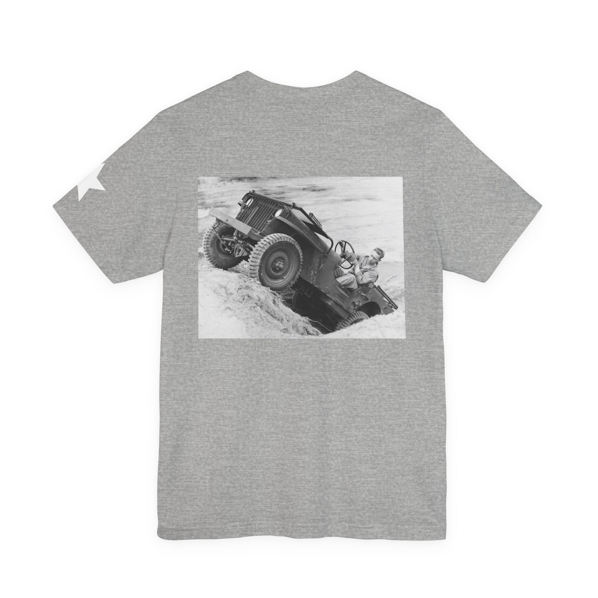 Men's 4x4 Back Graphic Jersey Short Sleeve Tee by LYFAH