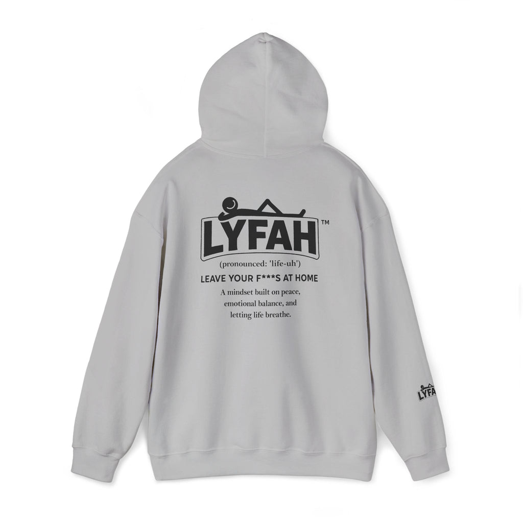 Lyfah 'Leave Your F***s at Home' Hoodie — Minimal Streetwear Pullover