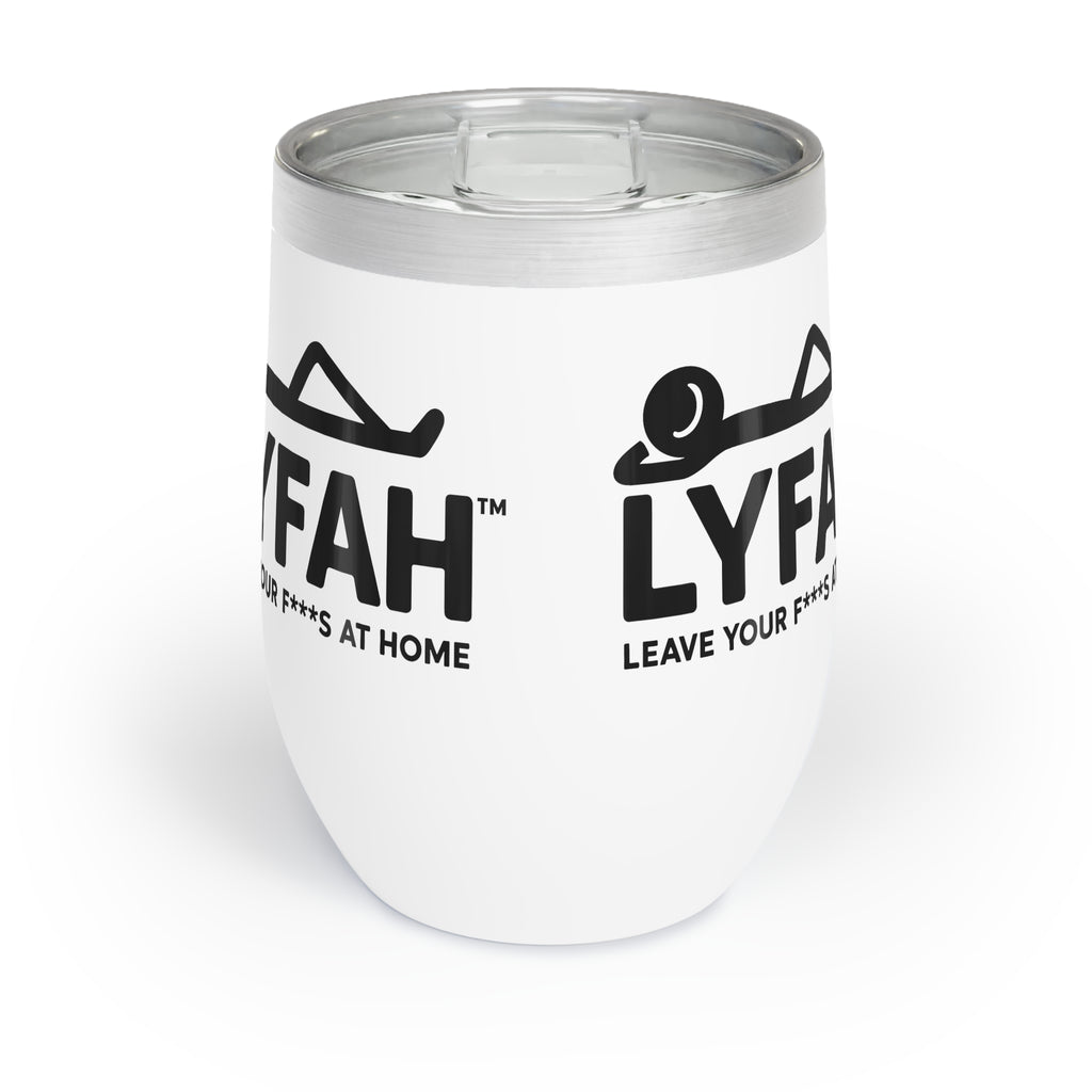 LYFAH “Leave Your Fs at Home” 12oz Wine Tumbler