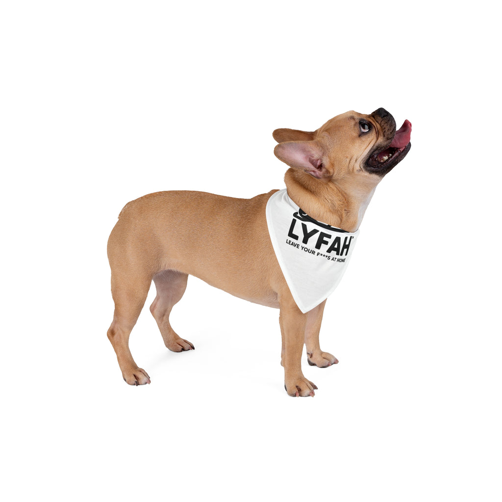 Pet Bandana — LYFAH 'Leave Your F***S At Home' Graphic