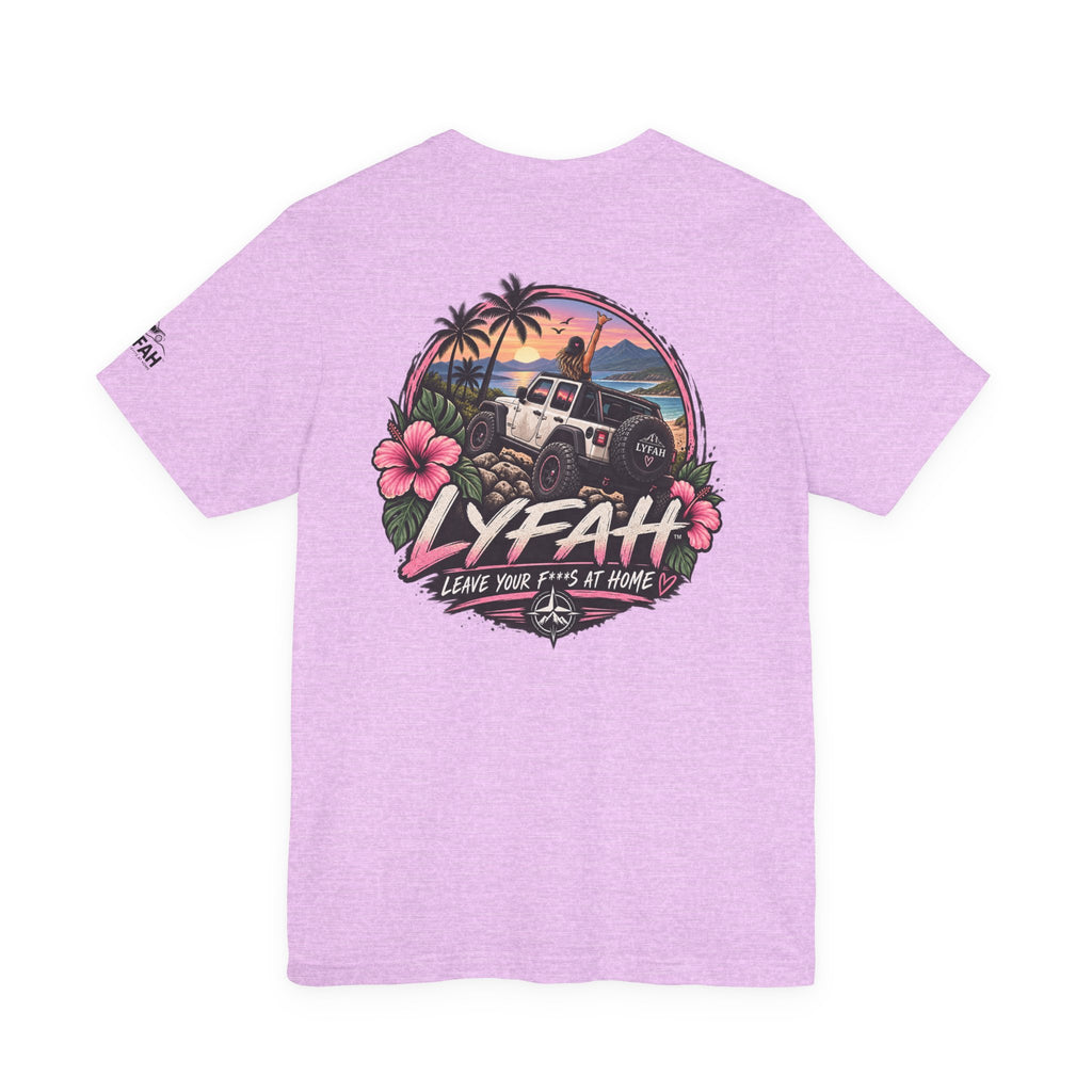 Women's LYFAH 4x4  Back Graphic Short Sleeve Tee