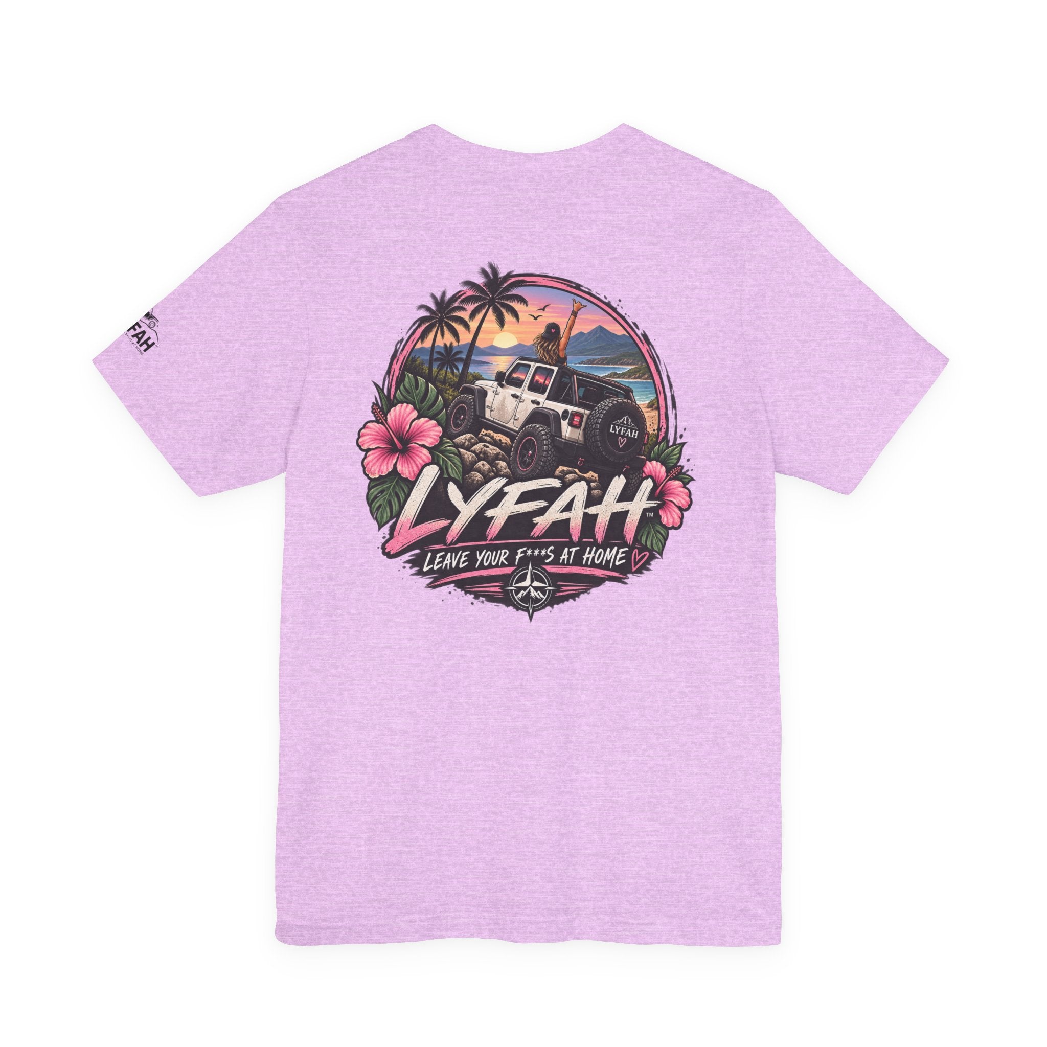 Women's LYFAH 4x4  Back Graphic Short Sleeve Tee