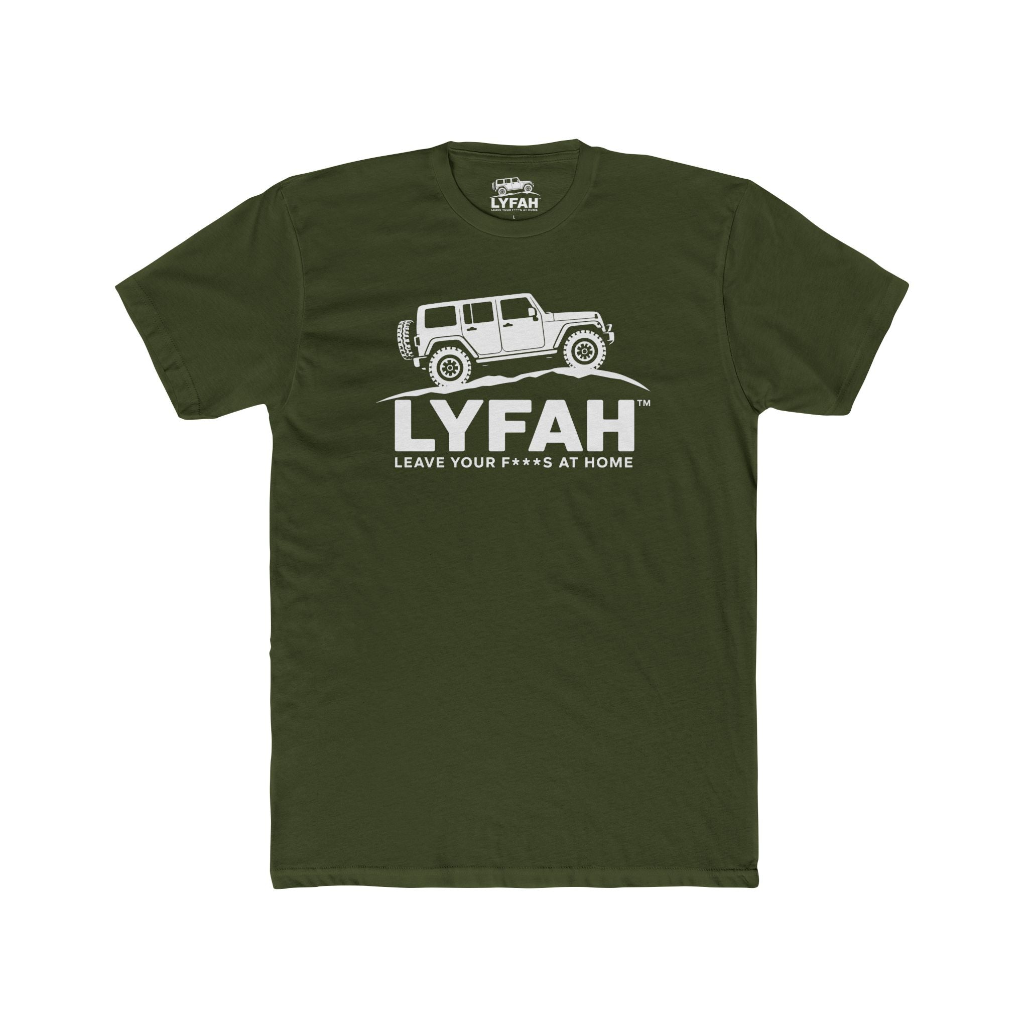 Men's Cotton 4x4 LYFAH tee- Leave Your F***s At Home