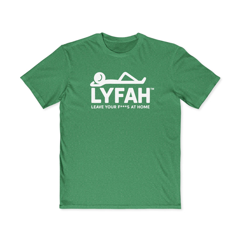Men's LYFAH - Leave Your F***s At Home Graphic Tee — Funny Casual Shirt for Dad, Husband & Groomsmen