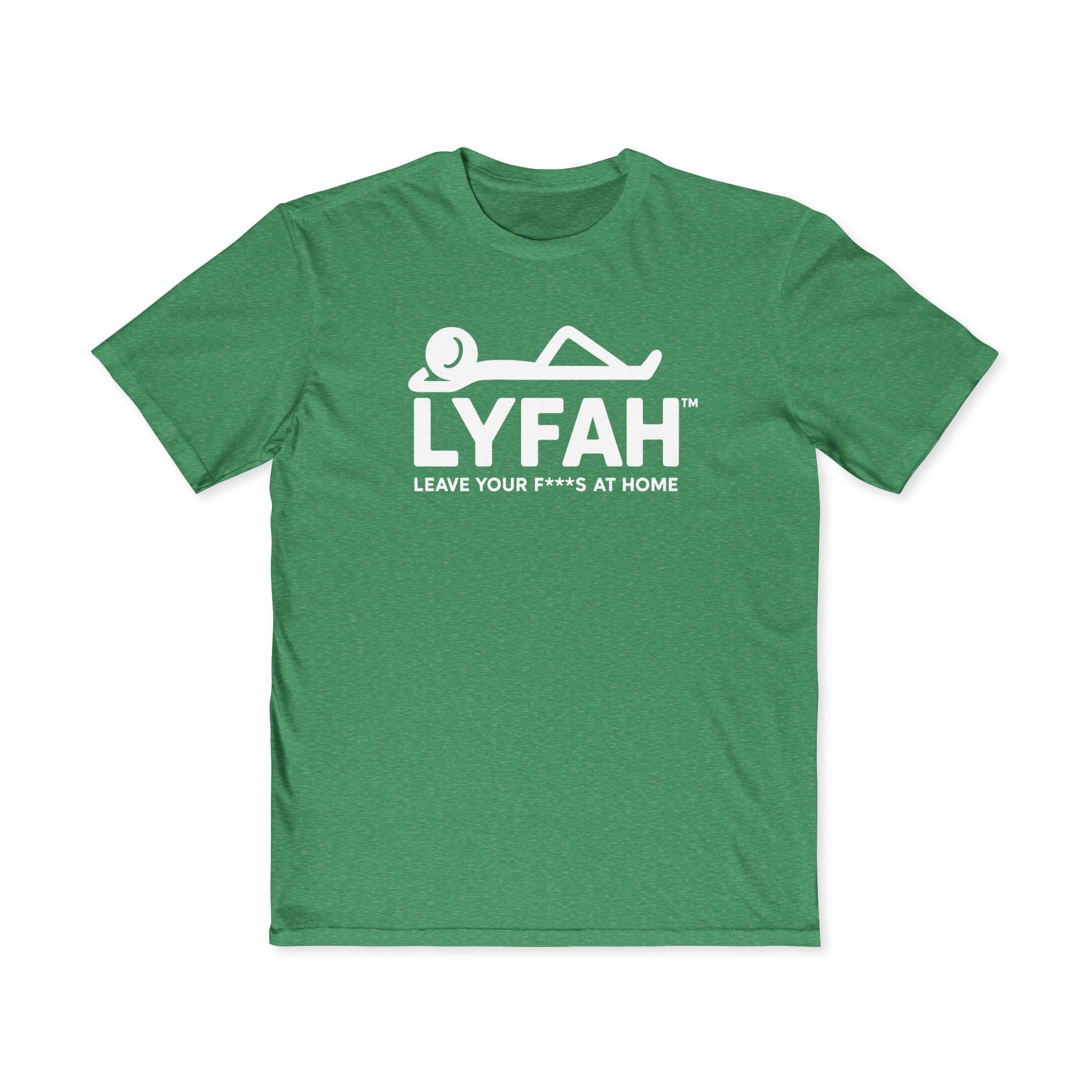 Men's LYFAH - Leave Your F***s At Home Graphic Tee — Funny Casual Shirt for Dad, Husband & Groomsmen